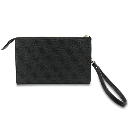9801 GUESS PHONE POUCH 4G PU BIG 4G LOGO BLACK