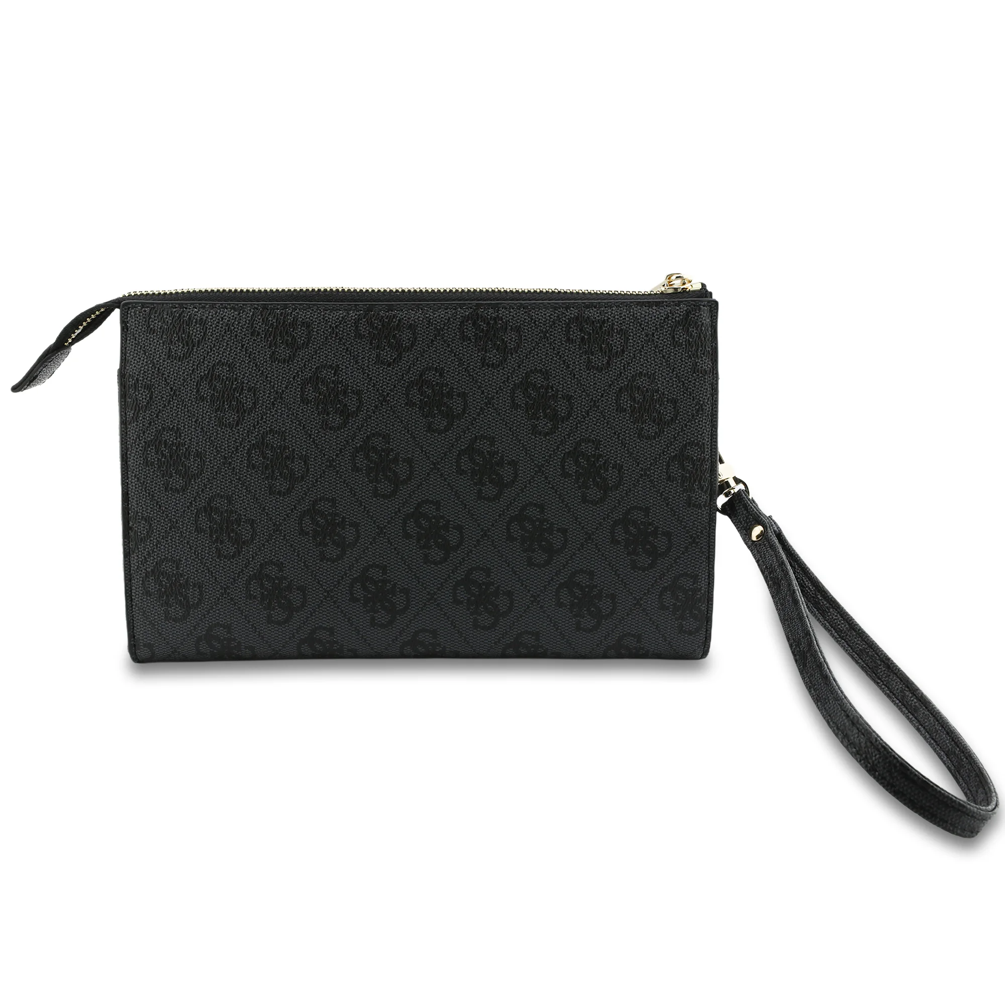 9801 GUESS PHONE POUCH 4G PU BIG 4G LOGO BLACK