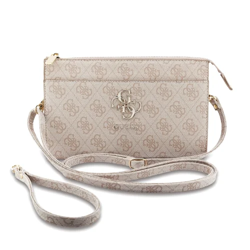 9825 GUESS PHONE POUCH 4G PU BIG 4G LOGO PINK