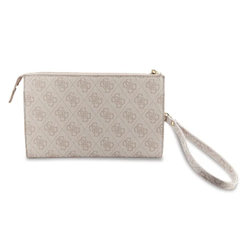 9825 GUESS PHONE POUCH 4G PU BIG 4G LOGO PINK