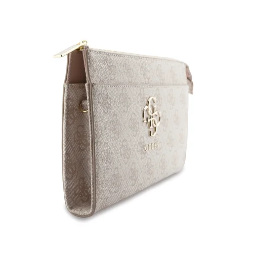 9825 GUESS PHONE POUCH 4G PU BIG 4G LOGO PINK