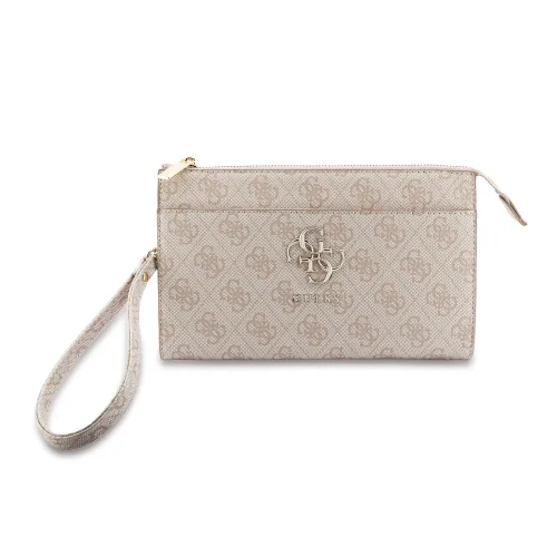 9825 GUESS PHONE POUCH 4G PU BIG 4G LOGO PINK