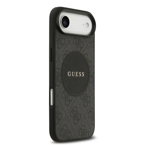 9977 GUESS HC MAGSAFE PU 4G CIRCLE W/ CLASSIC LOGO BLACK IP17 AIR