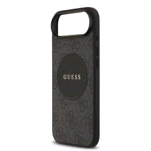 9977 GUESS HC MAGSAFE PU 4G CIRCLE W/ CLASSIC LOGO BLACK IP17 AIR