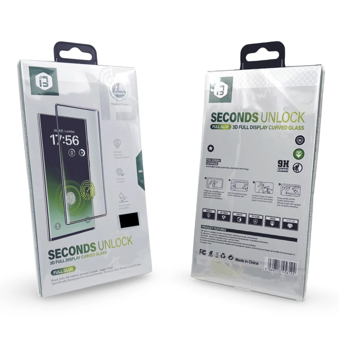 9H Full Glue GreenBOX стъклен протектор за Samsung S24 ULTRA Без Дупка
