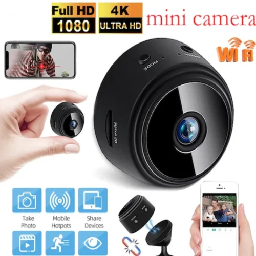 A9 ( APP:V380 Pro ) HD 1080P WiFi IP мини Шпионска камера