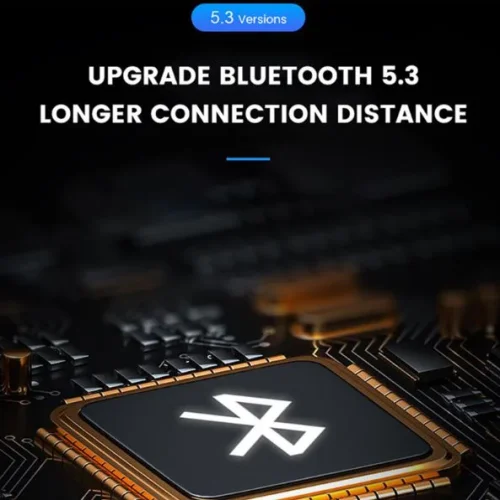 Ai-W07 Цветен LED RGB Bluetooth преносим високоговорител – Черен