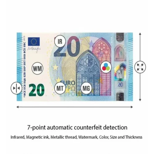 AL-130 Детектор за фалшиви банкноти EURO, USD UV/MG/IR
