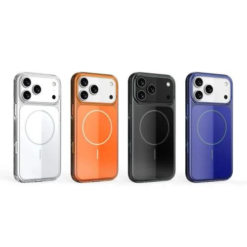 Anti-Slip TPU MagSafe Кейс TP-69 за iPhone 15 – Оранжев