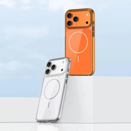 Anti-Slip TPU MagSafe Кейс TP-69 за iPhone 17 Air – Оранжев