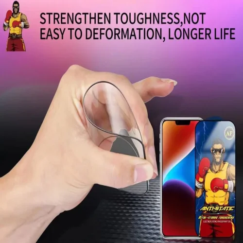 Антистатичен закален стъклен протектор за iPhone 11 / XR