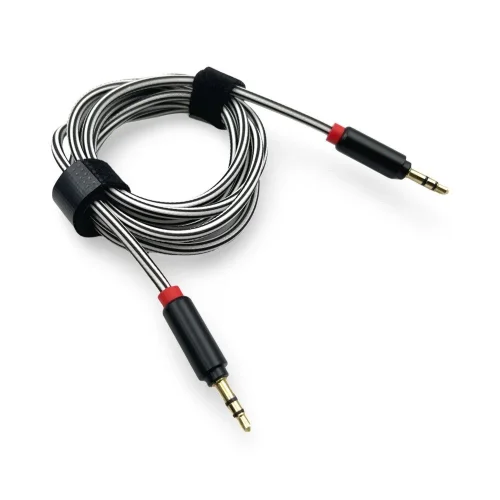 AUX-3 кабел за музика 1.5M – Черен