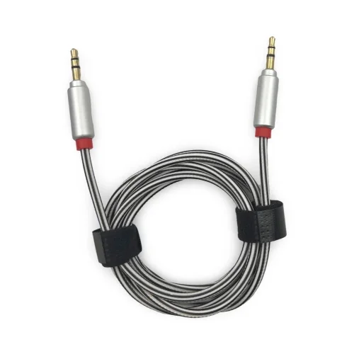 AUX-3 кабел за музика 1.5M – Черен