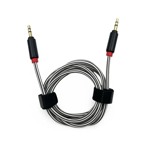 AUX-3 кабел за музика 1.5M – Черен