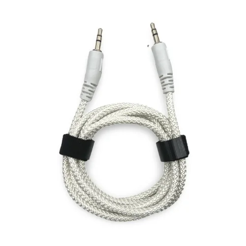 AUX-5 кабел за музика 1.5M – Бял