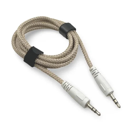 AUX-5 кабел за музика 1.5M – Златист