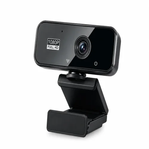 B03 Full HD 1080P USB Уеб камера с вграден микрофон | Plug & Play | За компютър, лаптоп и онлайн срещи