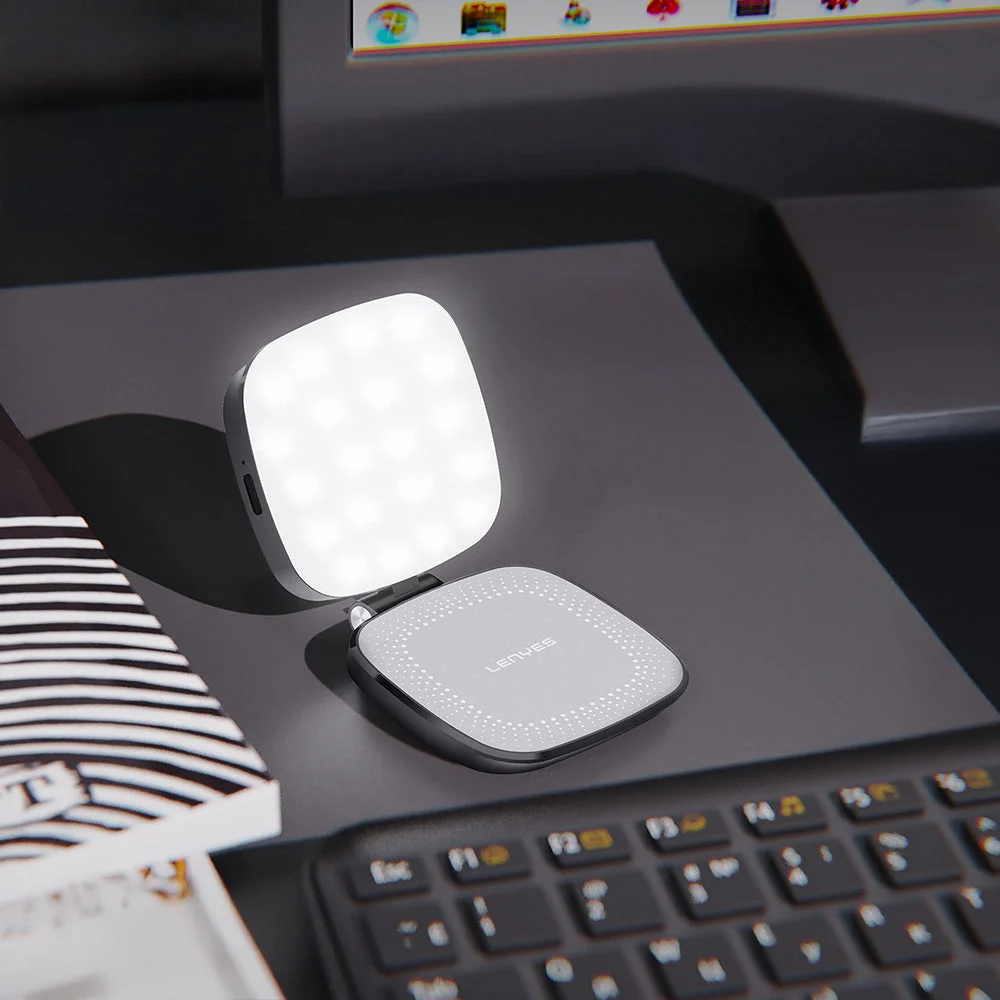 B13 LED кръгче за телефон MagSafe с висока яркост + огледало, 3 режима