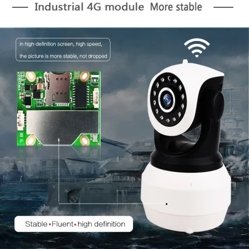 B13B – 4G ( APP:CamHI ) Безжична 2МP камера за видеонаблюдение със SIM карта, С Вградена Зареждаща батерия / SD