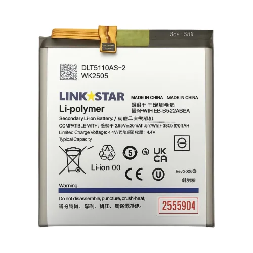 Батерия L✮STAR за Samsung S22 Ultra 5G S908 EB-BS908ABY