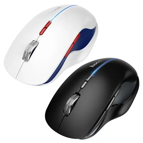 Безжична Bluetooth Мишка HOCO GM40 Business Wireless Mouse 2.4GHZ/BT – Черен