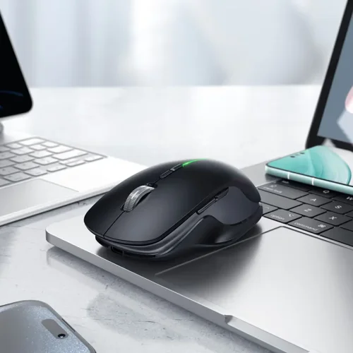 Безжична Bluetooth Мишка HOCO GM40 Business Wireless Mouse 2.4GHZ/BT – Черен