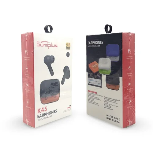 Безжични Блутут слушалки Sumiplus K45 – Бял
