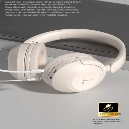 Безжични слушалки BT711 – мощен бас и сгъваем дизайн – Черен