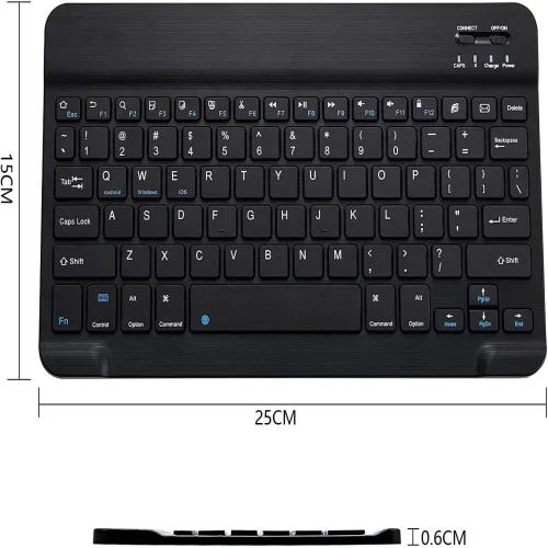 Bluetooth безжична клавиатура YL-02 – Бял