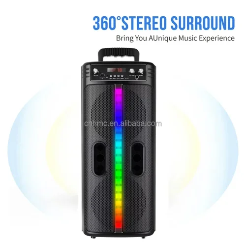 Bluetooth Колона 8″ – TTD-2806 с Микрофон и Дистанционно 20W