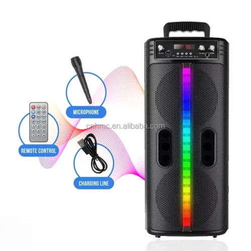 Bluetooth Колона 8″ – TTD-2806 с Микрофон и Дистанционно 20W