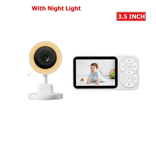C4L RGB Бебефон с камера 3.5″/2.8″ LCD, 2.4G безжичен, нощно виждане, двупосочно аудио и температурен сензор