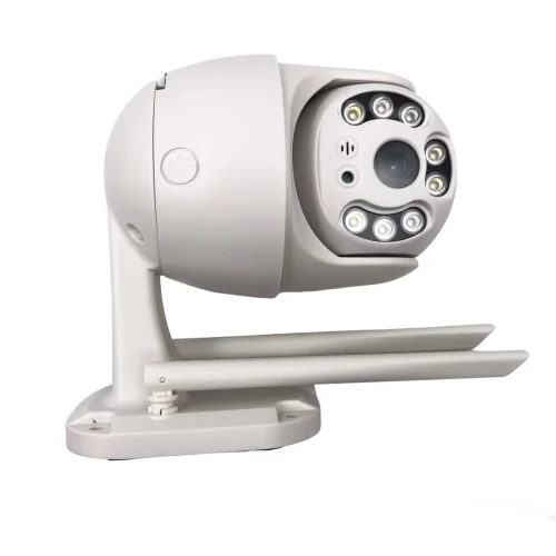 Carecam A6 ( APP:HiSeeSE Pro ) Външна/Вътрешна WIFI PTZ КАМЕРА Въртяща се 360 8 LED HD1080 – PIR Сензори за движение