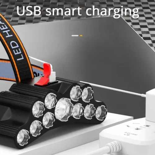 Челен Фенер с 11 Led Лмапи SH-T11