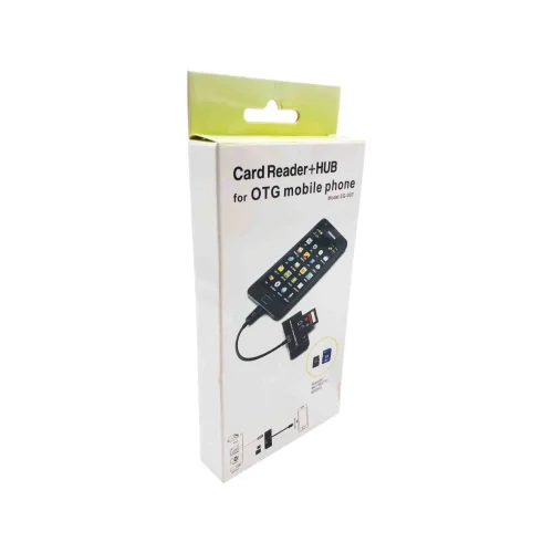 Четец + HUB Разклонител Микро USB към SD, micro SD и USB OTG – SG-007