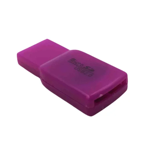 Четец за карти USB към SD Micro SD 2.0 – лилавия T13 T62