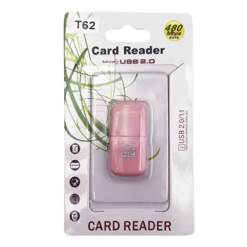 Четец за карти USB към SD Micro SD 2.0 – T62