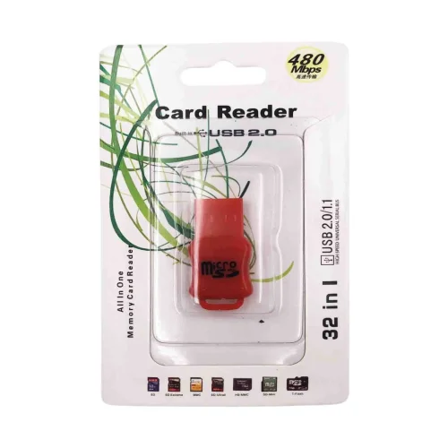 Четец за карти USB към SD Micro SD 2.0 – T62