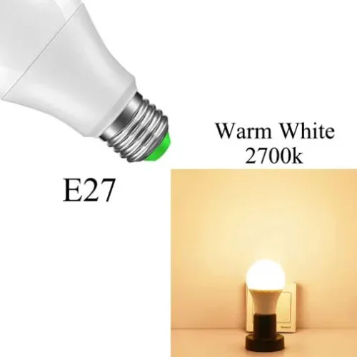 Citysun CMZM-12W E27 PIR LED Интелигентна крушка със сензор за движение ВКЛ./ИЗКЛ. AC 165-256V 50/60Hz