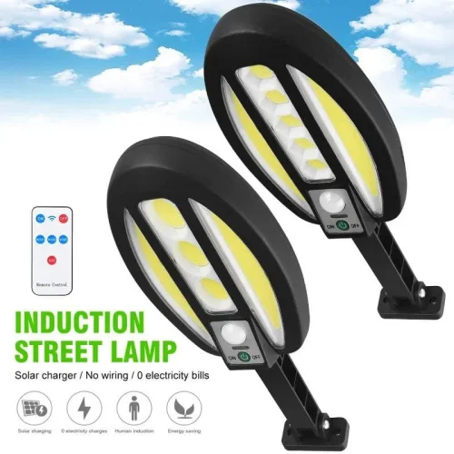 CL-96 96COB LED улична лампа ,водоустойчива ,PIR сензор за движение ,дистанционно управление
