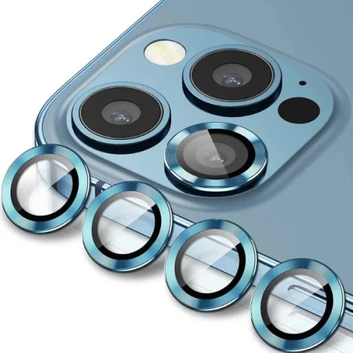 Цветен протектор за Камера iPhone 12 Pro / 12 Pro Max – Sierra Син