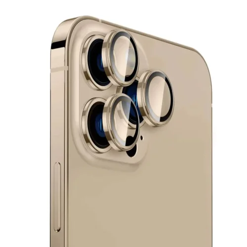 Цветен протектор за Камера iPhone 13 Pro / 13 Pro Max – Златист