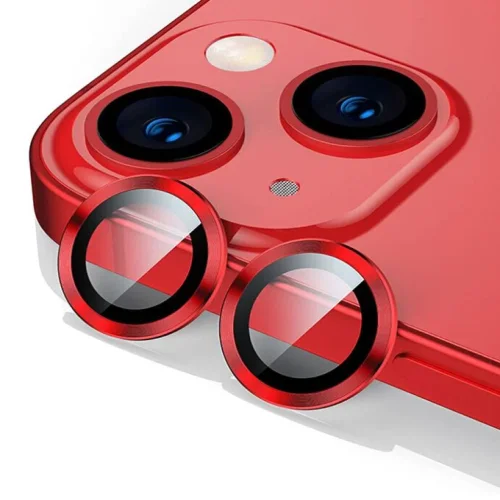 Цветен протектор за Камера iPhone 14 Pro / 14 Pro Max – Червен