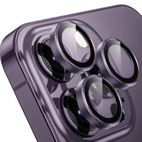 Цветен протектор за Камера iPhone 14 Pro / 14 Pro Max – Лилав