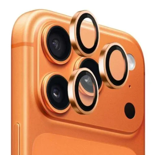 Цветен протектор за Камера iPhone 17 Pro / 17 Pro Max – (Оранжев) COSMIC ORANGE