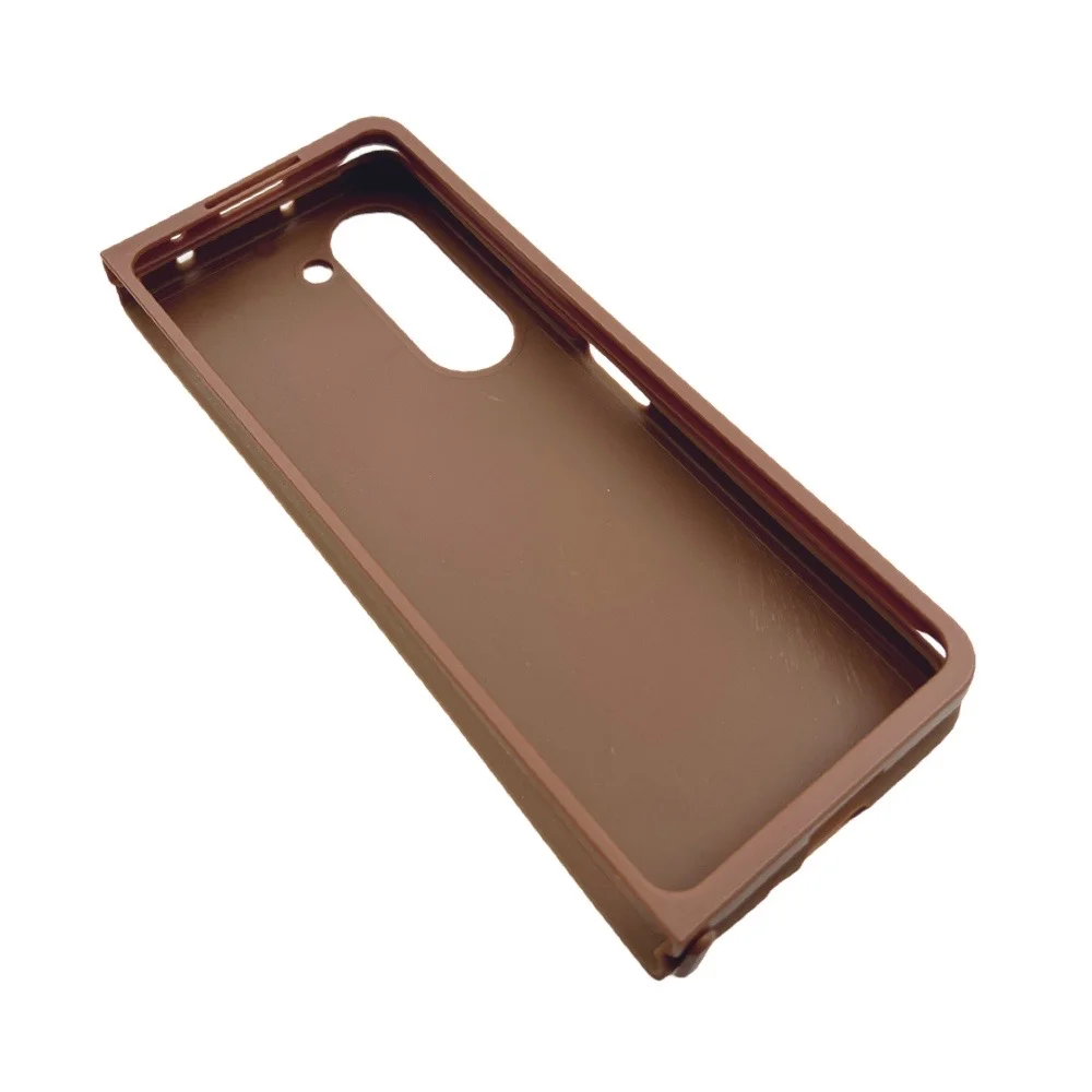 D70 Калъф с камъни за Samsung Z Flip 5 от 2 части – Златист