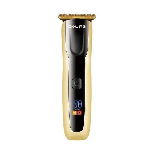 DALING DL-1557 Акумулаторен тример за мъже + LED LCD, професионална машинка за подстригване, 2600mAh