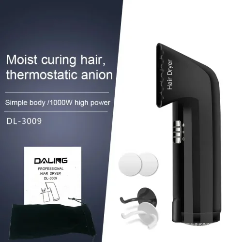 DALING Сешоар DL-3009 малък и удобен 1000W – Бяло