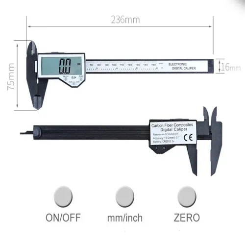 Дигитален шублер Digi FK603 150mm
