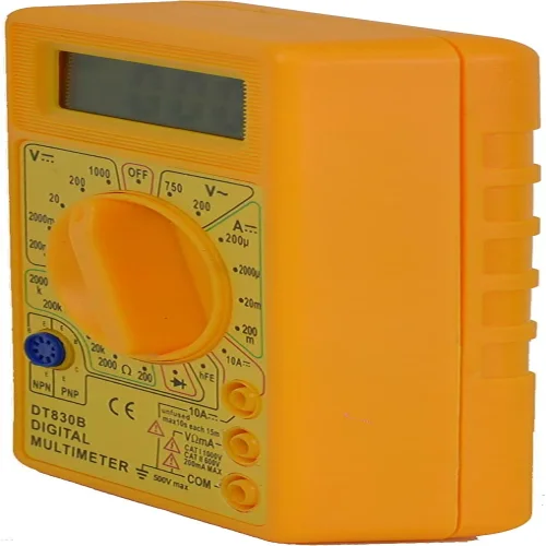 DT830B волтметър, амперметър, омиев LCD цифров мултицет